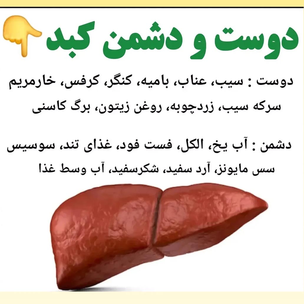 دوست و دشمن کبد
